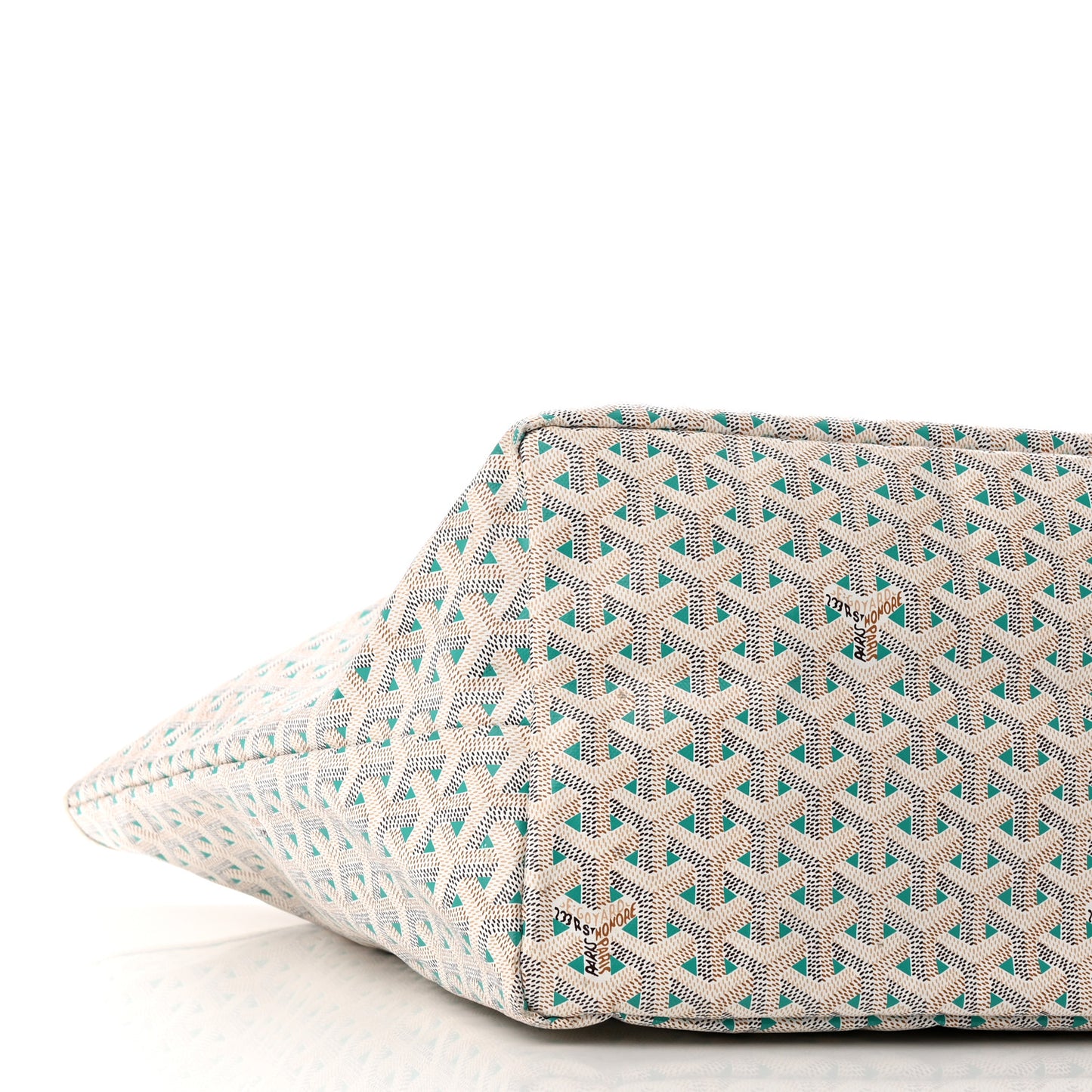 Goyardine Saint Louis Claire Voie GM White Opaline