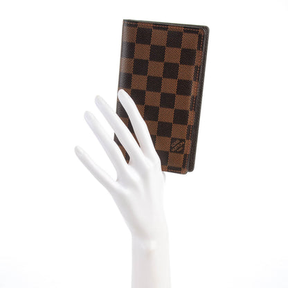 Louis Vuitton Damier Ebene Pocket Agenda Cover 2 of 7