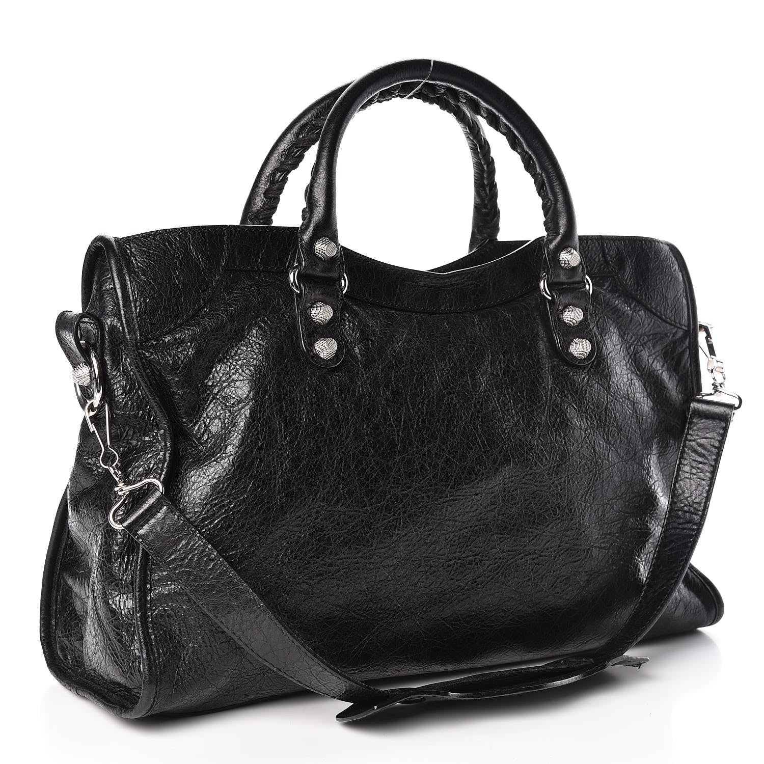 Balenciaga Agneau Giant 12 Silver Hardware City Black 3 of 14