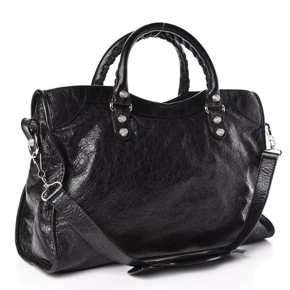 Balenciaga Agneau Giant 12 Silver Hardware City Black 3 of 14