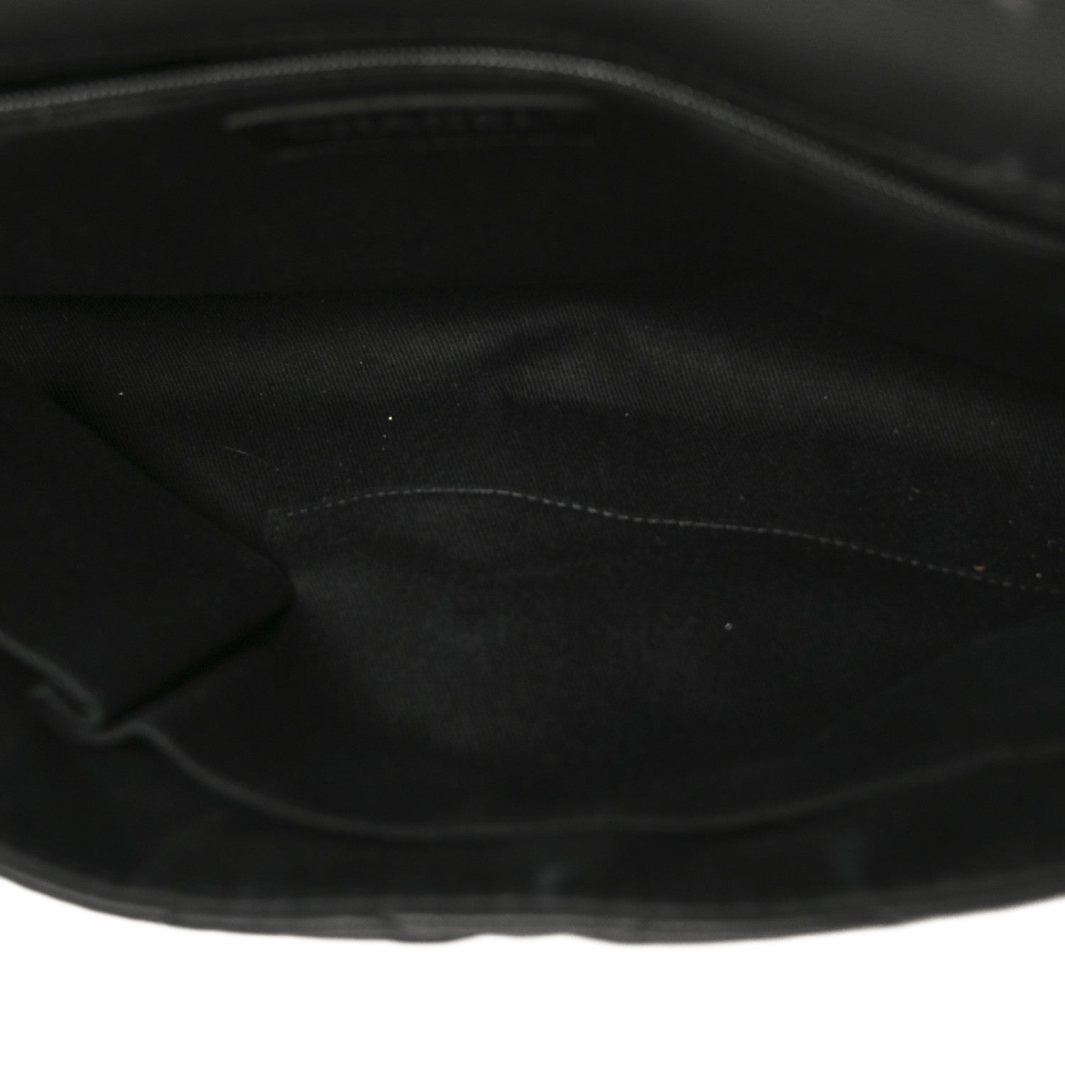 Chanel Calfskin Quilted CC Curvy Flap Black 5 of 11