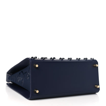 Christian Louboutin Calfskin Empire Loubinthesky Medium Paloma Ink 4 of 9