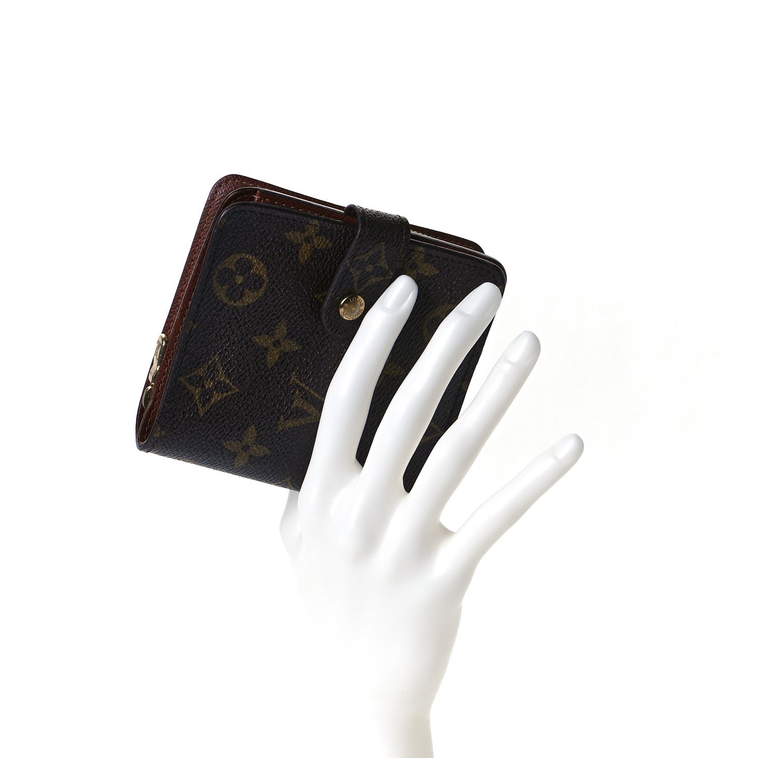 Louis Vuitton Monogram Compact Zippe Zipped Wallet 7 of 7