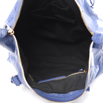 Balenciaga Agneau Giant 12 Rose Gold Hardware Work Bleut Bleu Glacier 6 of 12