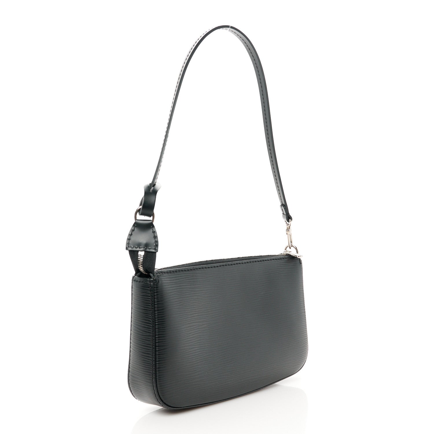 Louis Vuitton Epi Pochette Accessories NM Black 3 of 12