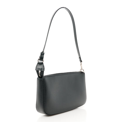 Louis Vuitton Epi Pochette Accessories NM Black 3 of 12
