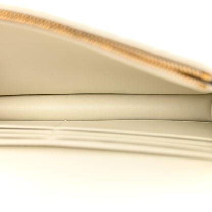 Christian Dior Supple Calfskin Caro Pouch with Chain Latte 5 of 12