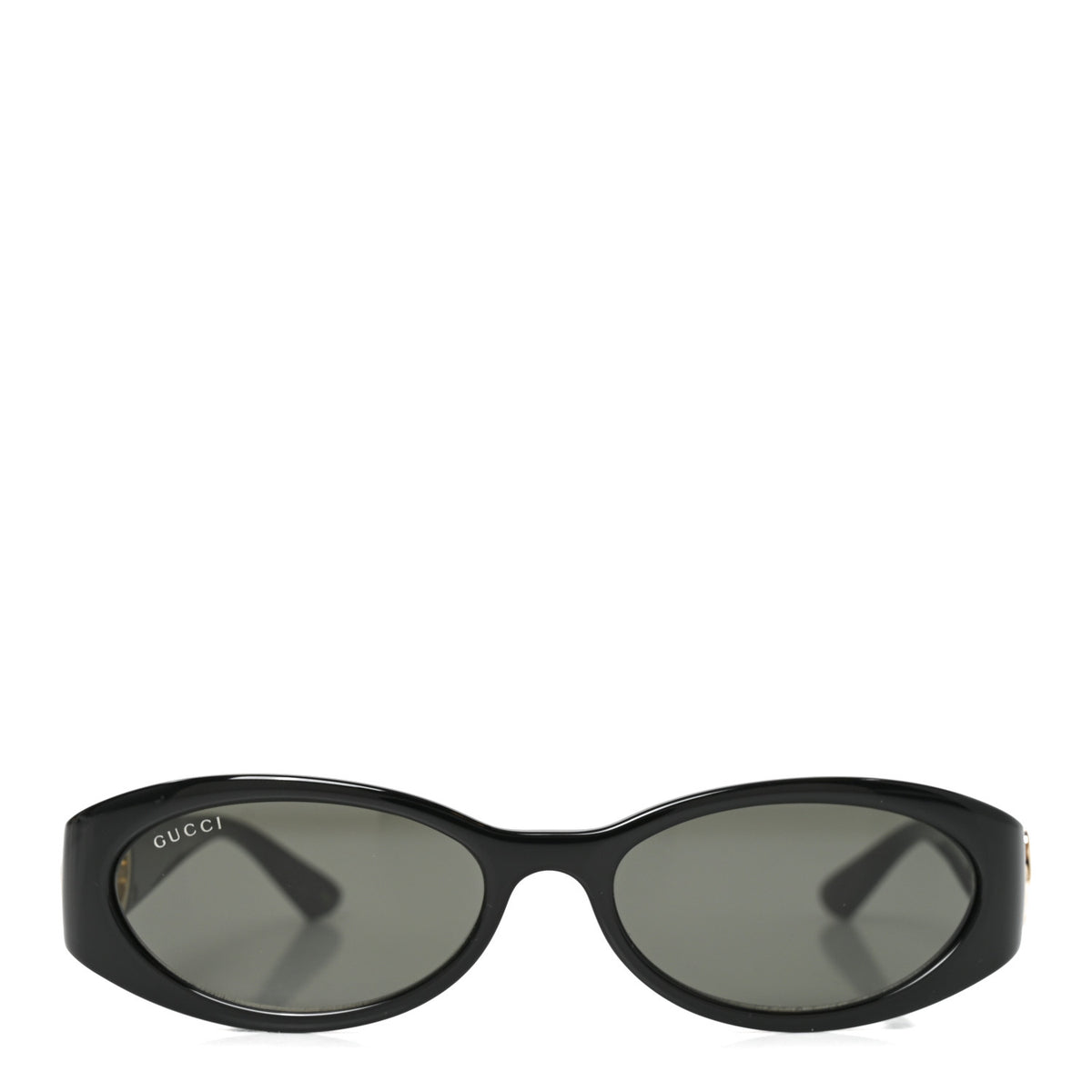 Acetate Oval Sunglasses GG1660S Black
