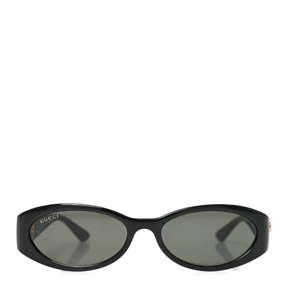 Gucci Acetate Oval Sunglasses GG1660S Black 2 of 6