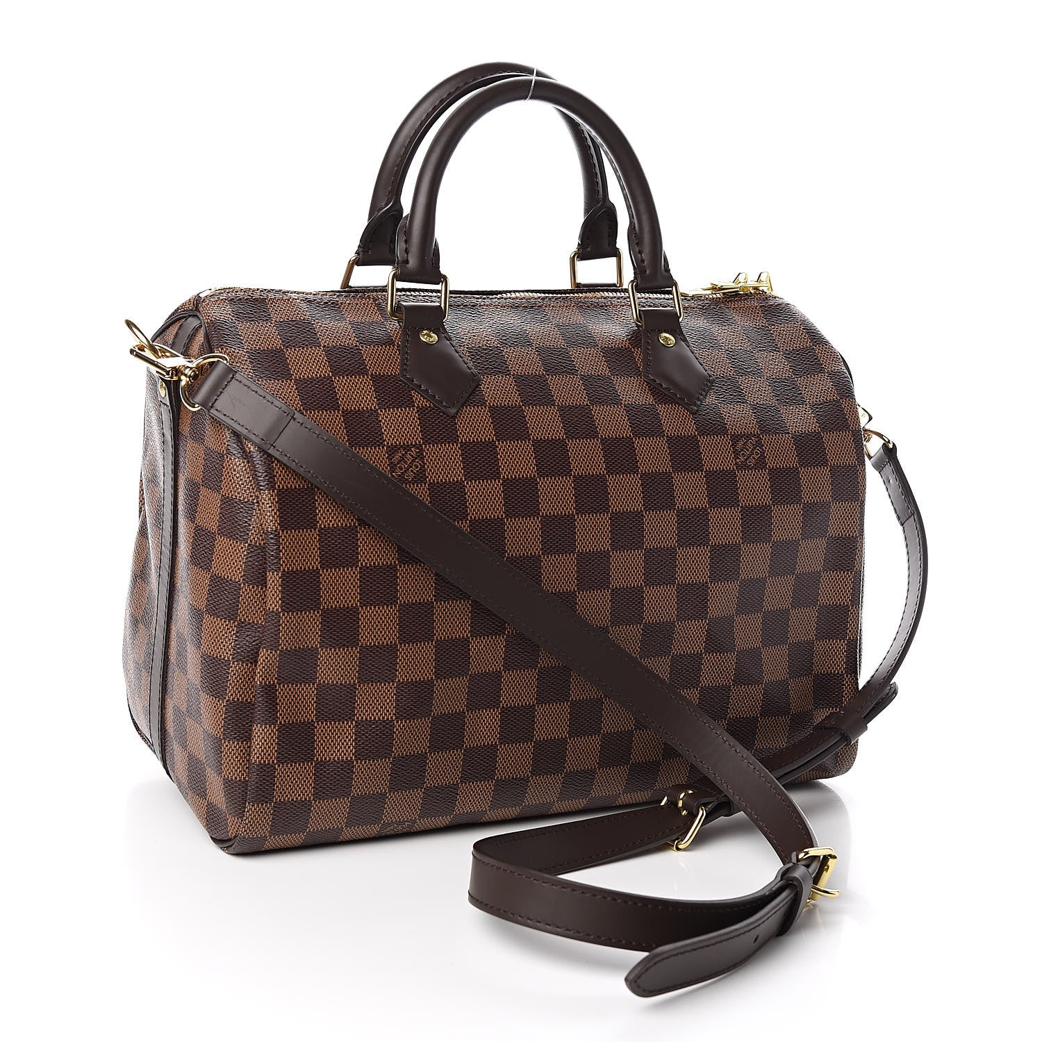 Louis Vuitton Damier Ebene Speedy Bandouliere 30 3 of 12