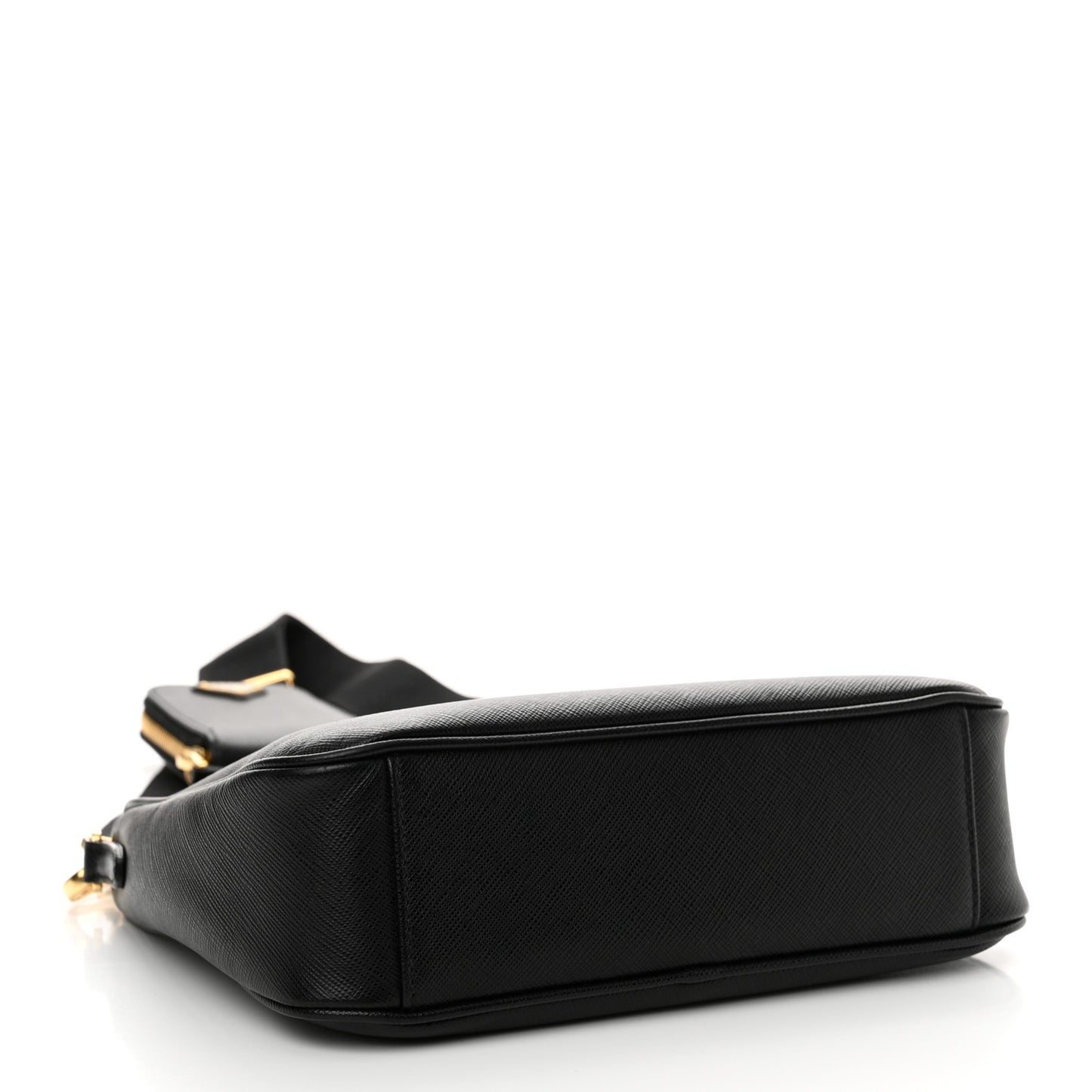 Saffiano Lux Re-Edition 2005 Shoulder Bag Black