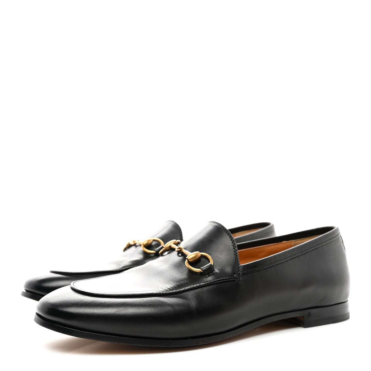 Calfskin Womens Jordaan Loafers 38 Black