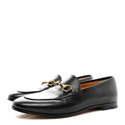 Gucci Calfskin Womens Jordaan Loafers 38 Black 3 of 12