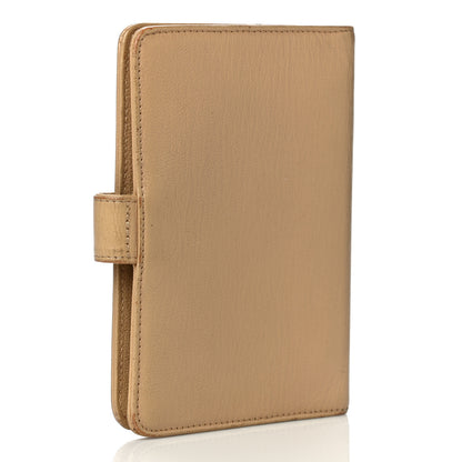 Chanel Goatskin Small Ring Agenda Planner Beige 3 of 22