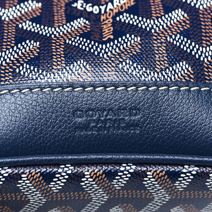 Goyard Goyardine Petit Flot Bucket Bag PM Navy 6 of 8