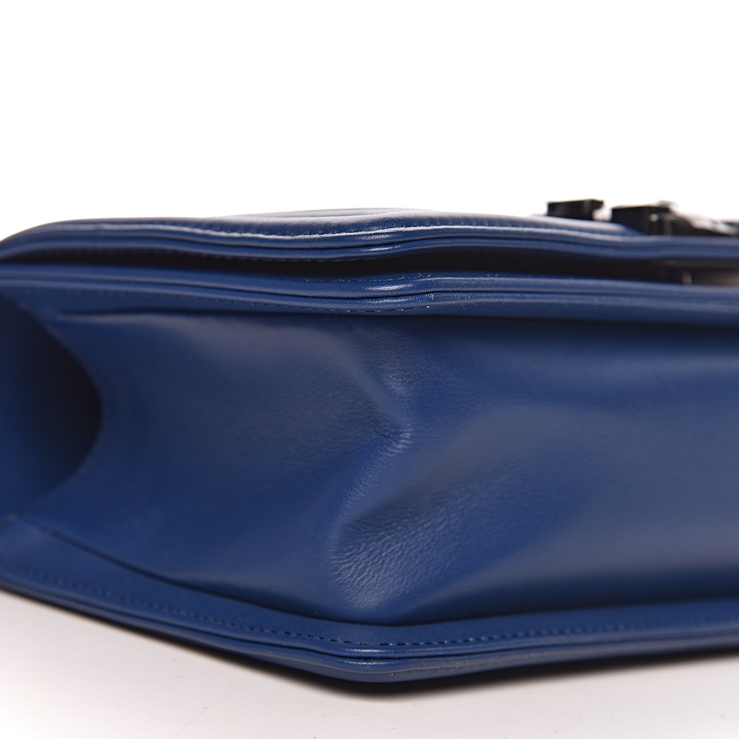 Chanel Calfskin Quilted Small Boy Flap Blue 10 of 12