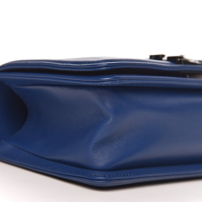 Chanel Calfskin Quilted Small Boy Flap Blue 10 of 12