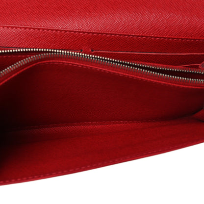 Louis Vuitton Epi Sarah Wallet Rouge 7 of 8