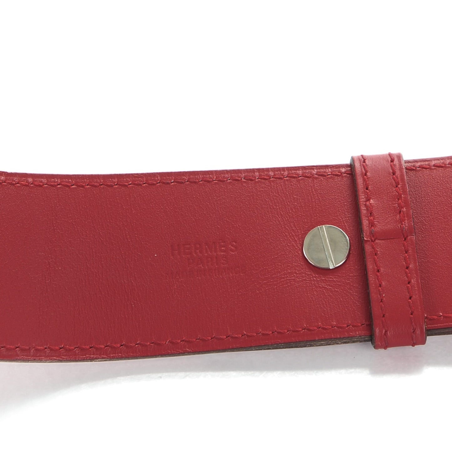 Chamonix Wide Belt 90 Rouge Vif