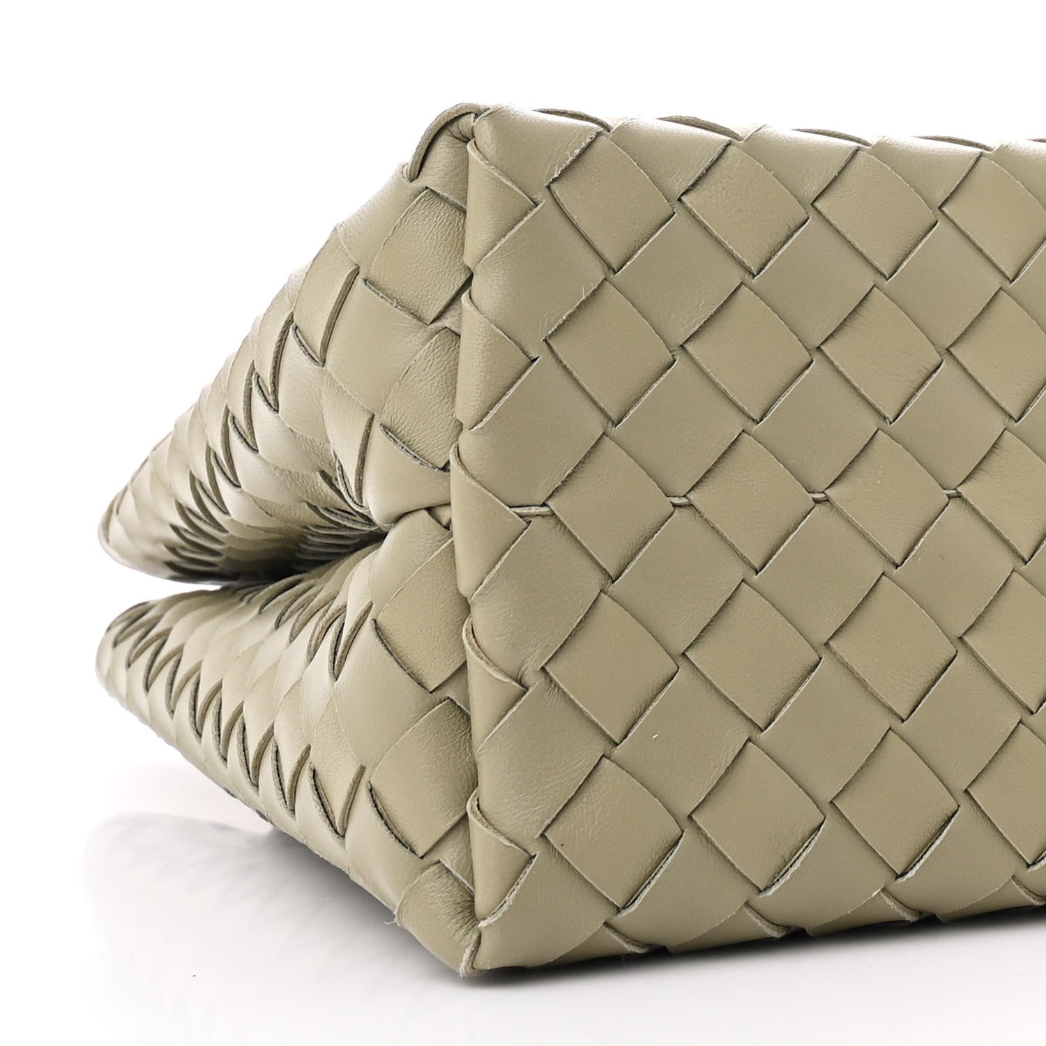 Bottega Veneta Nappa Intrecciato Medium Andiamo Shoulder Bag Travertine 9 of 10