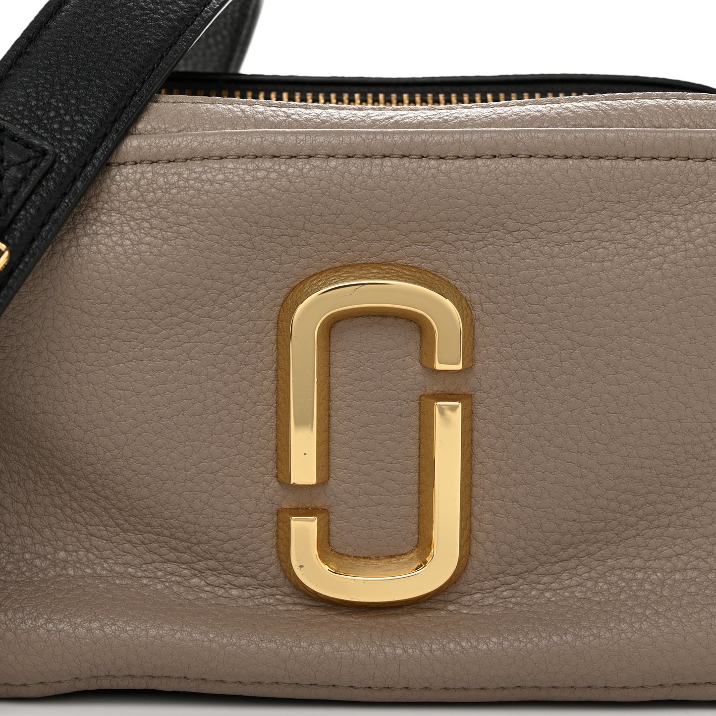 Calfskin Small Snapshot Camera Bag French Grey