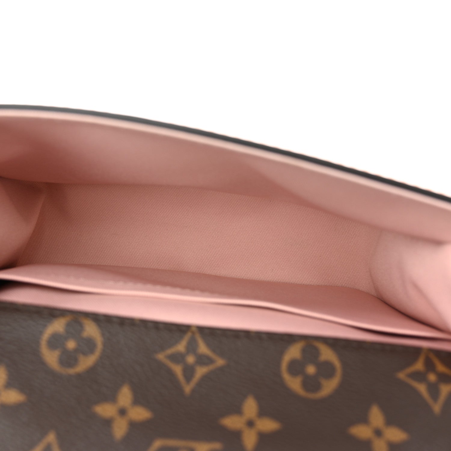 Louis Vuitton Patent Calfskin Monogram Cherrywood BB Rose Ballerine 5 of 11
