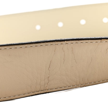 Gucci Calfskin Double G 40mm Belt 85 34 Mystic White 9 of 9