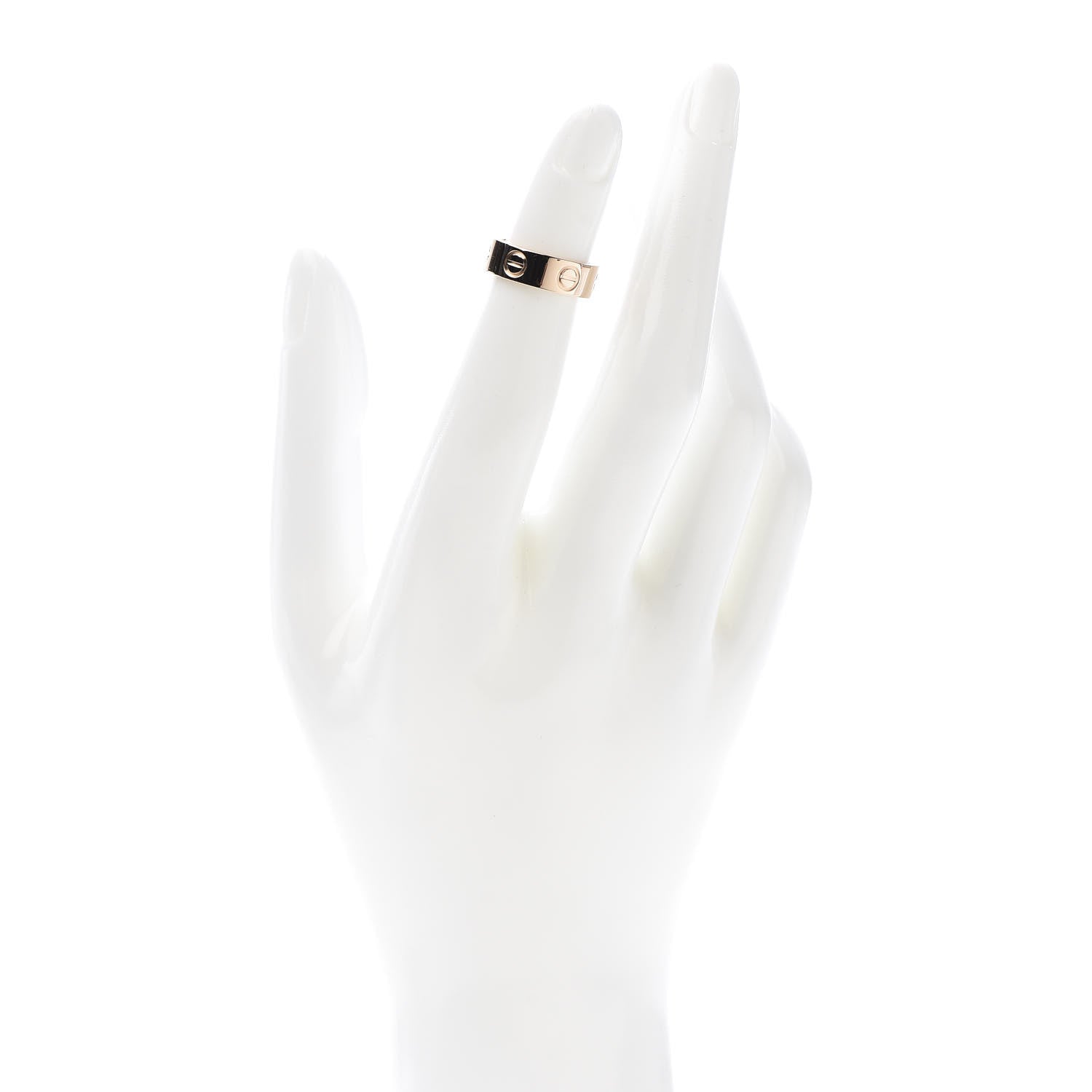 Cartier 18K Pink Gold 5.5mm LOVE Ring 45 3.25 2 of 5