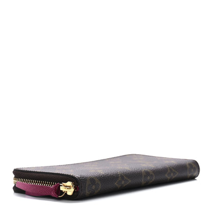 Louis Vuitton Monogram Clemence Wallet Fuchsia 4 of 11