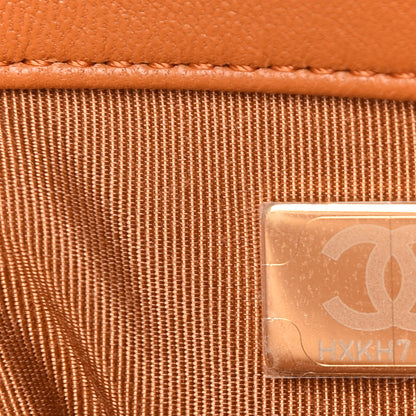 Chanel Lambskin Quilted Medium Chanel 19 Flap Light Brown 9 of 11