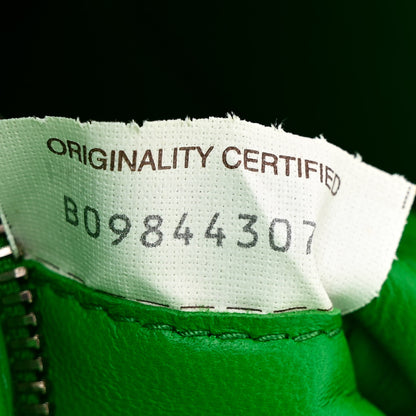 Bottega Veneta Lambskin Maxi Intrecciato Cassette Crossbody Bag Grass 7 of 13