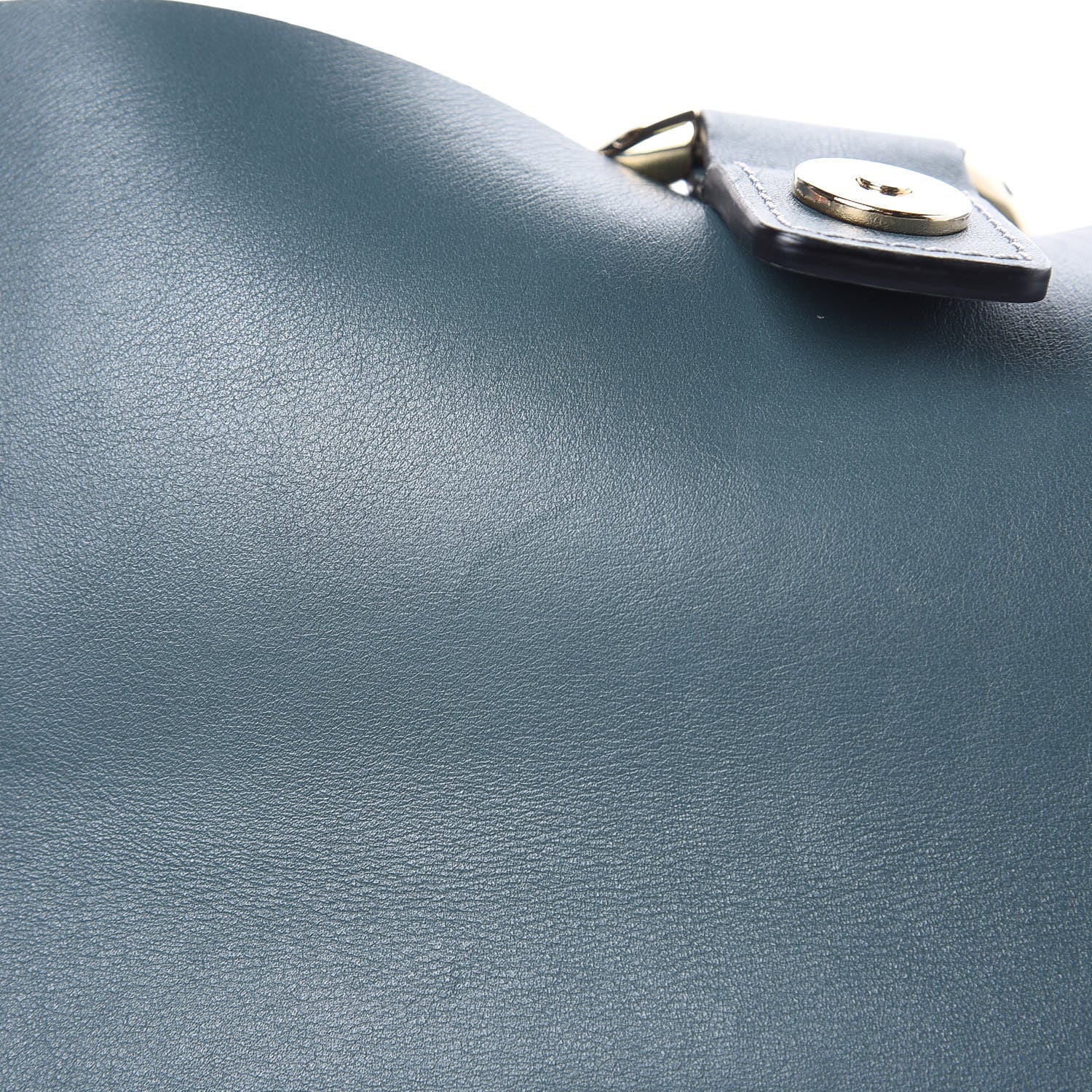 Chloe Suede Calfskin Small Faye Shoulder Bag Cloudy Blue 10 of 16
