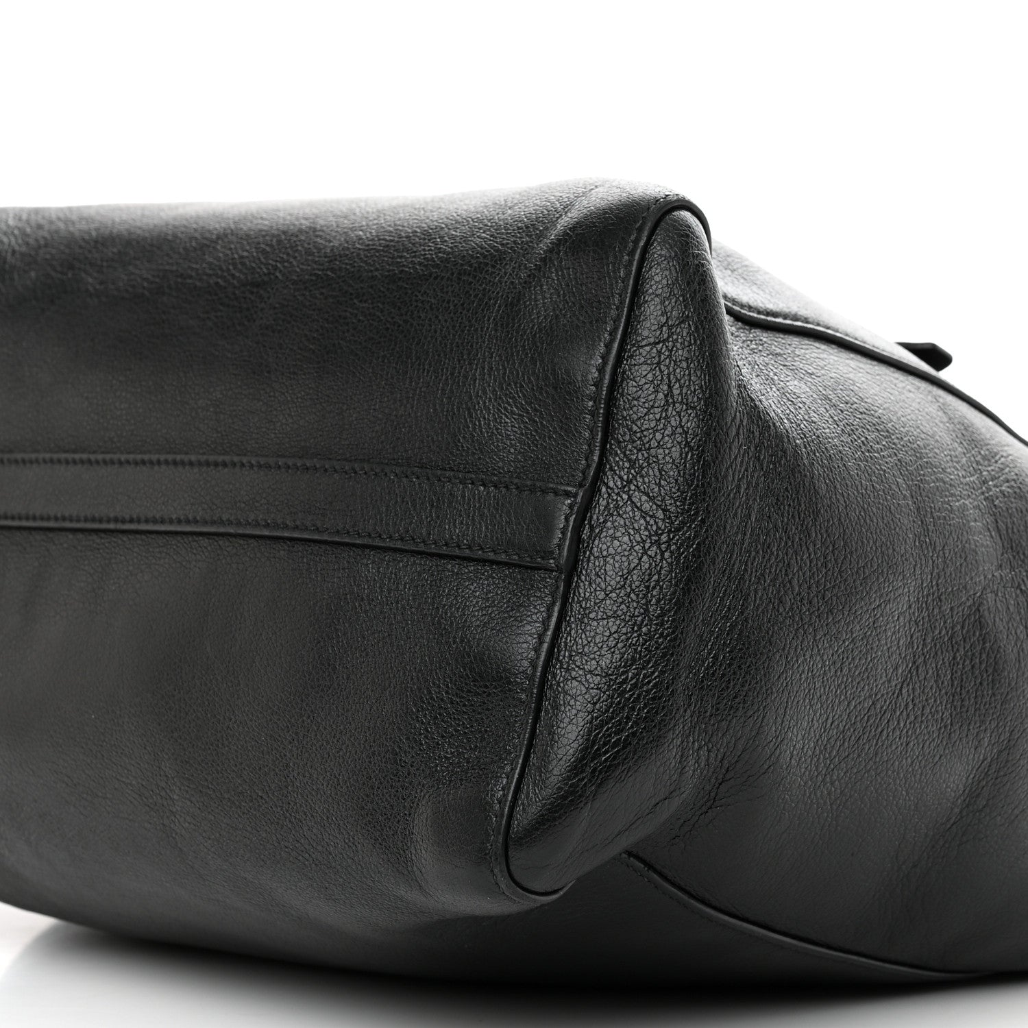 Prada Calfskin Front Pocket Tote Black 10 of 11
