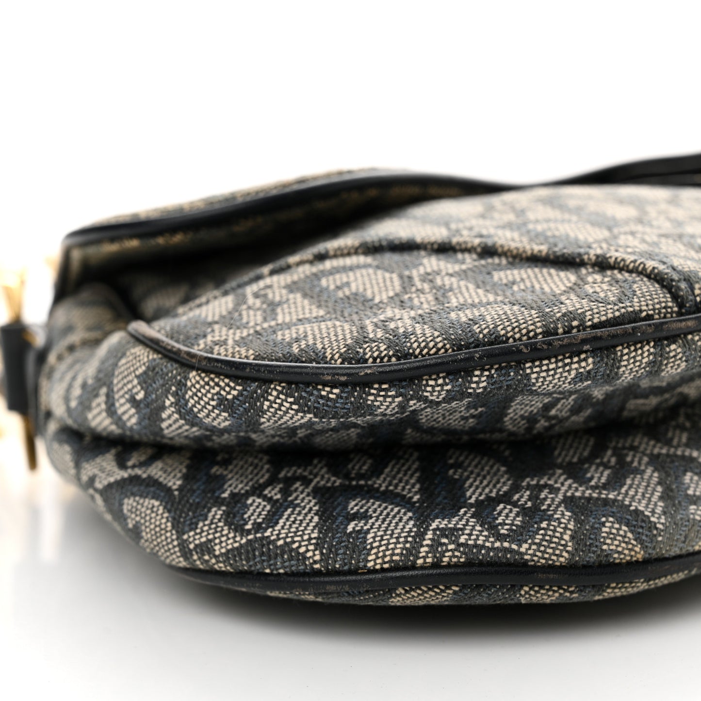 Monogram Saddle Bag Blue