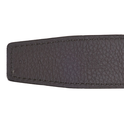 Hermes Box Togo 32mm Quizz H Belt 95 Black Etain 3 of 10