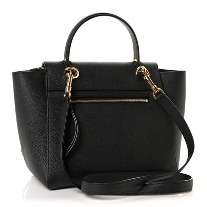 Celine Grained Calfskin Micro Belt Bag Black 2 of 11
