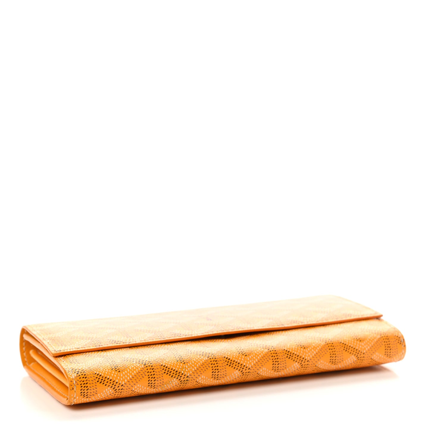 Goyardine Varenne Long Wallet Yellow