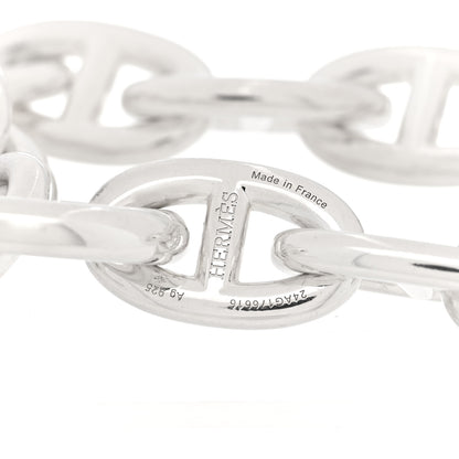 Hermes Sterling Silver TGM Chaine d'Ancre Bracelet 3 of 3