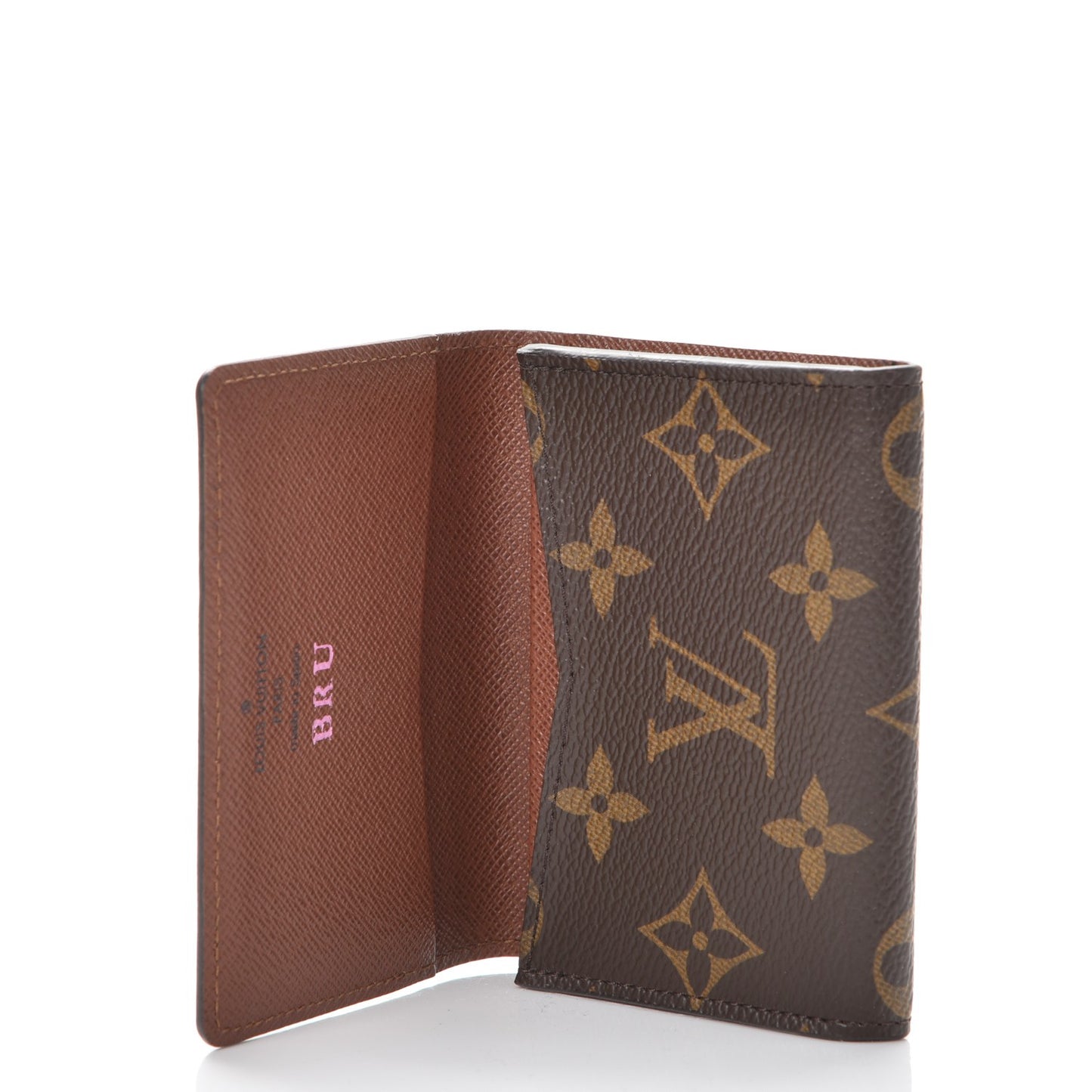 Monogram Business Card Holder