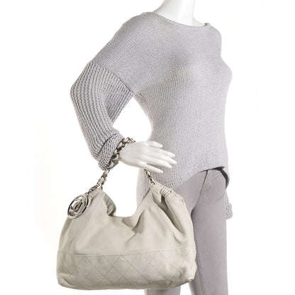 Chanel Calfskin Baby Coco Cabas White 2 of 7