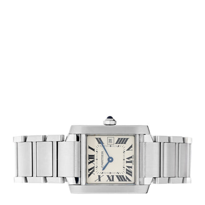 Cartier Stainless Steel 25mm Tank Francaise Quartz Watch 2 of 5