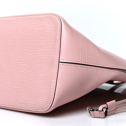 Louis Vuitton Epi Neverfull MM Rose Ballerine 10 of 11