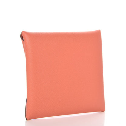 Hermes Evercolor Bastia Coin Purse Flamingo 3 of 8