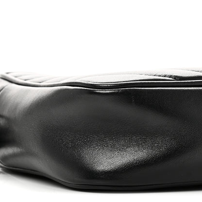 Saint Laurent Calfskin Matelasse Monogram Lou Camera Bag Black 9 of 10