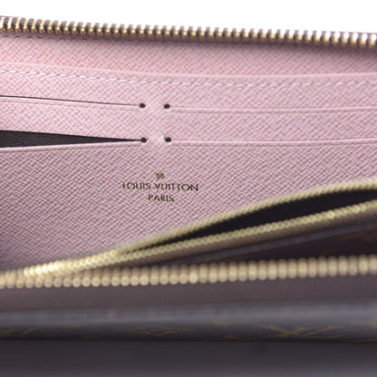 Louis Vuitton Monogram Clemence Wallet Rose Ballerine 6 of 11