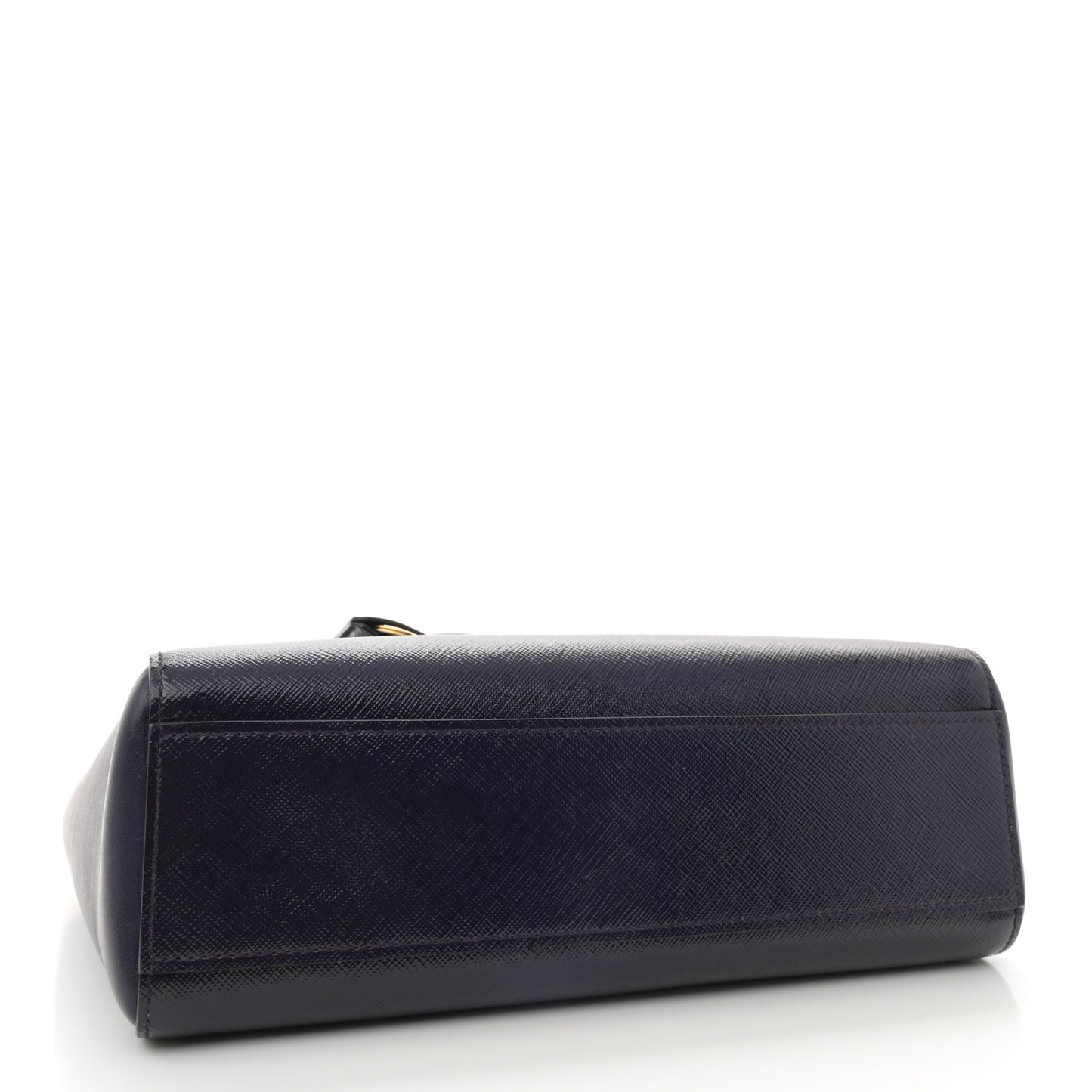 Saffiano Soft Calfskin Small Zippered Tote Baltico