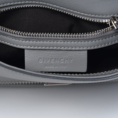 Givenchy Calfskin Mini Pandora Pure Flap Bag Pearl Grey 6 of 10