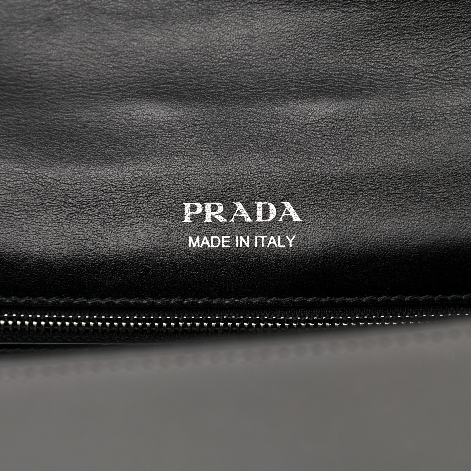 Prada City Calf Plex Ribbon Bag Cammeo Bianco Marmo 6 of 9