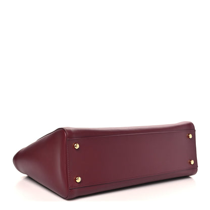 Chanel Calfskin Archetype Small Shopping Tote Dark Burgundy 3 of 10