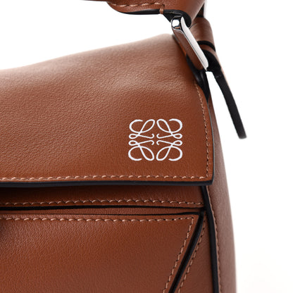 Loewe Calfskin Small Puzzle Bag Tan 7 of 9